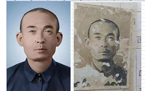 岳阳楼老照片修复-2