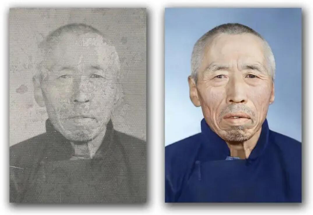 岳阳楼破损照片修复-56